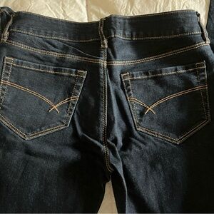 Bullhead Women's Skinny Jeans - Dark Blue